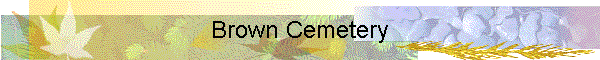 Brown Cemetery